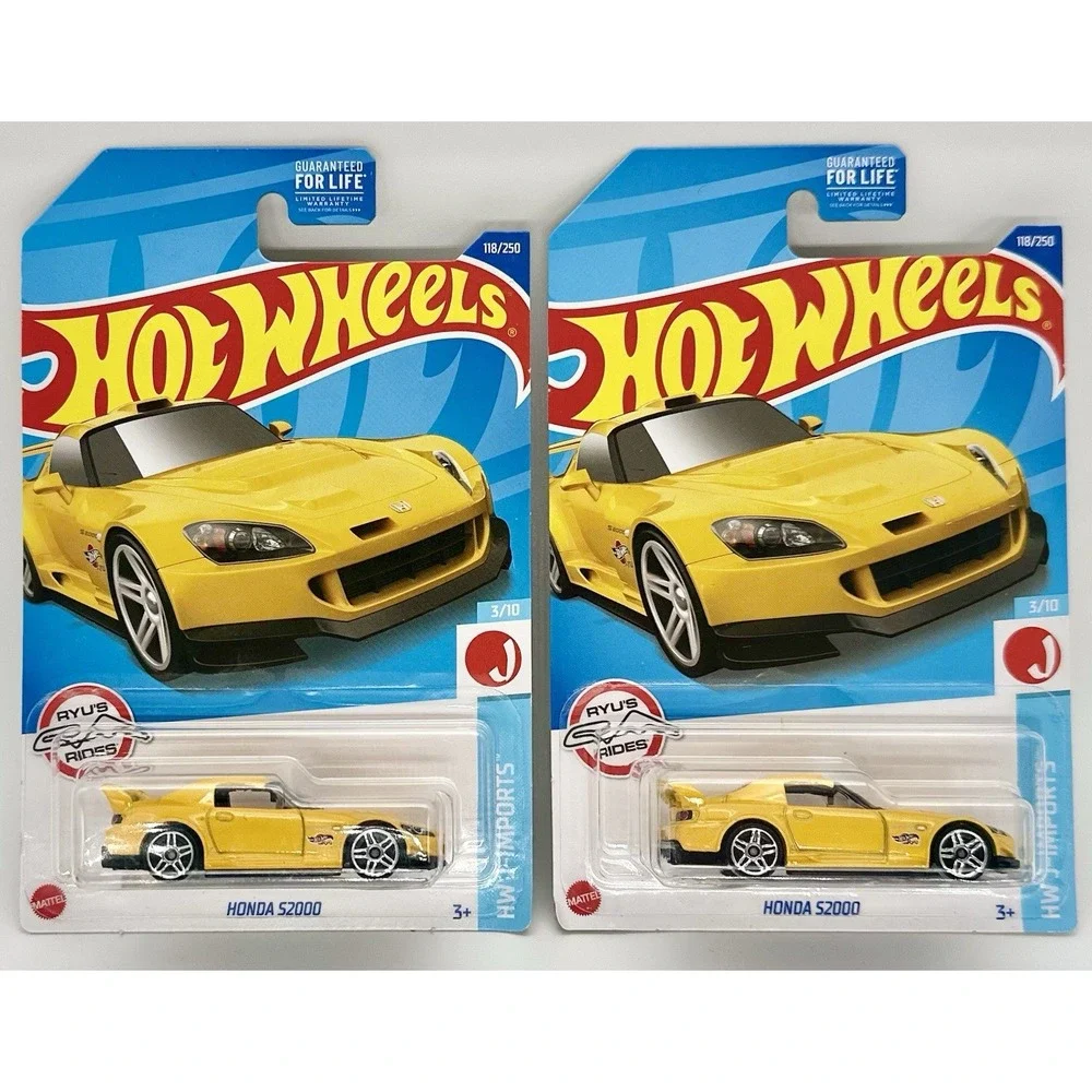 Hot Wheels Honda S2000 Lot of 4 HW J-Imports Ryu's Rides Yellow Red 1:64 JDM